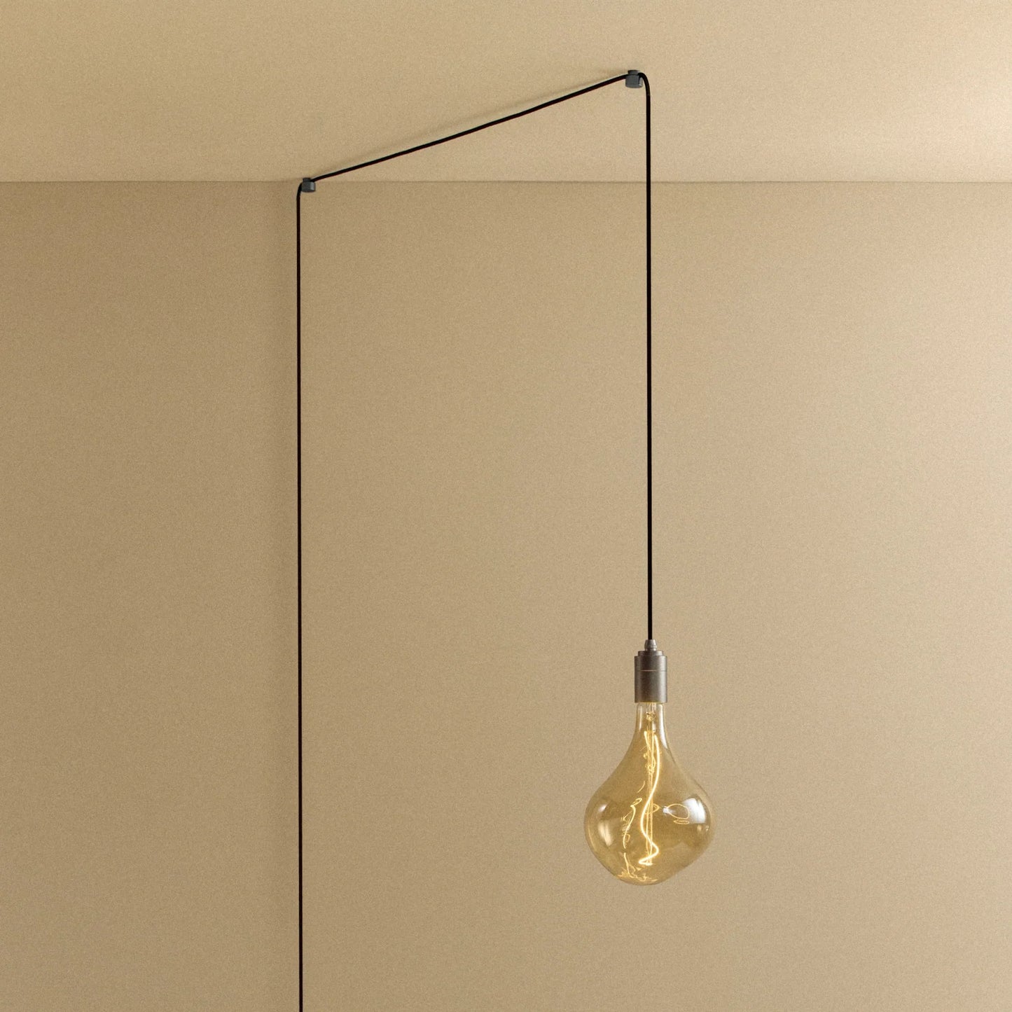 Voronoi II Plug-In Pendant in Graphite