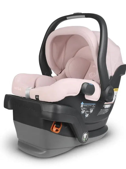 Alice Infant Car Seat with SmartSecure Technology, Easy Installation, Stroller Attachment, Includes Base & Insert  Jake (Charcoal)