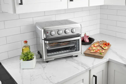 Cuisinart Air Fryer Toaster Oven with Grill Function  Stainless Steel Multi-Cook Appliance