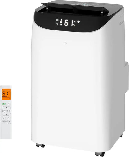 14,000 BTU Energy-Saving Portable AC  3-in-1 Cooling System for Large Rooms, Campervans & Temporary Spaces up to 700 Sq. Ft.