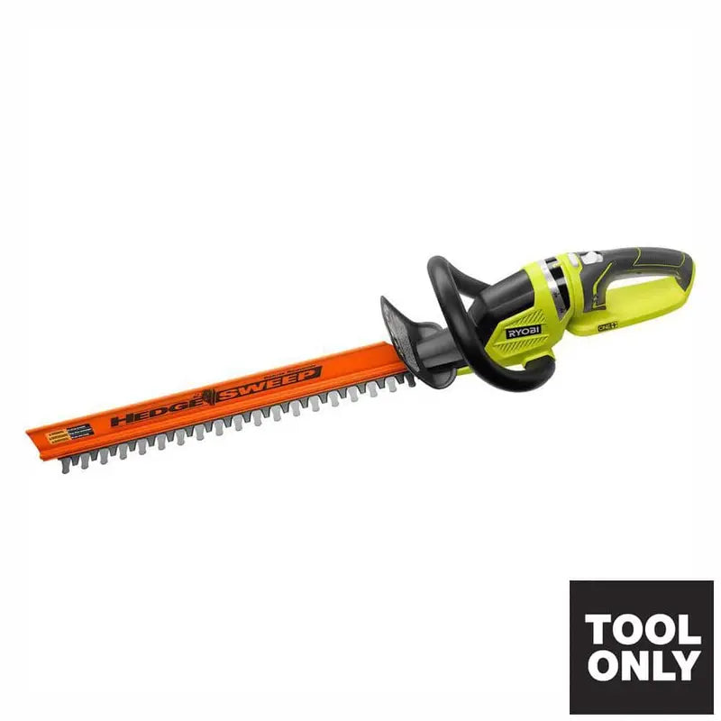 RYOBI ONE+ 18V 22 in. Cordless Battery Hedge Trimmer (Tool Only) P2606BTL