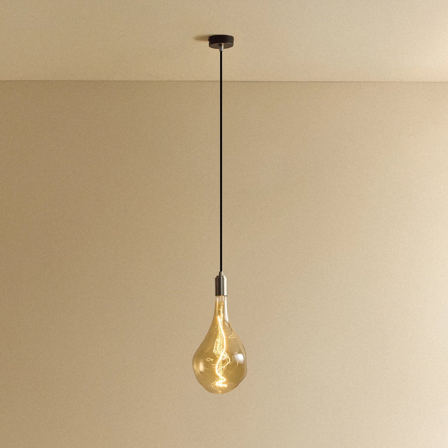 Voronoi III Pendant Light in Stainless Steel