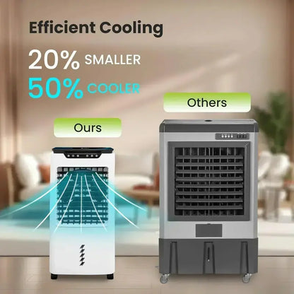 High-Capacity Swamp Cooler  5300 CFM Evaporative Air Cooler for Garages, Patios & Workspaces