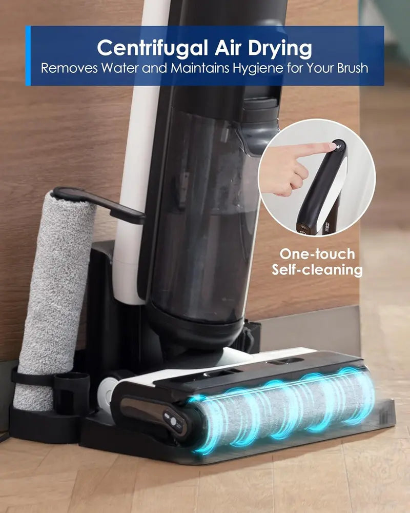 ONE Stretch S6 Smart Wet/Dry Vacuum Mop  180° Lay-Flat Design, 40-Min Runtime, Flash-Dry Technology & Dual-Sided Cleaning