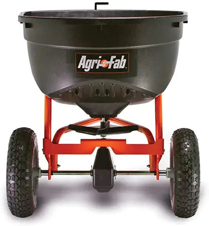 Agri-Fab 45-0463 Tow-Behind Broadcast Spreader  130-Pound Capacity, Ideal for Lawns and Fields