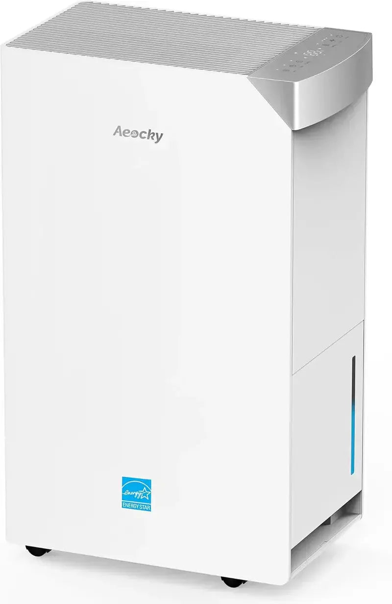 AEOCKY 80-Pint Compressor Dehumidifier  Energy Star Rated, Max Coverage 4,500 Sq. Ft., High-Efficiency Operation