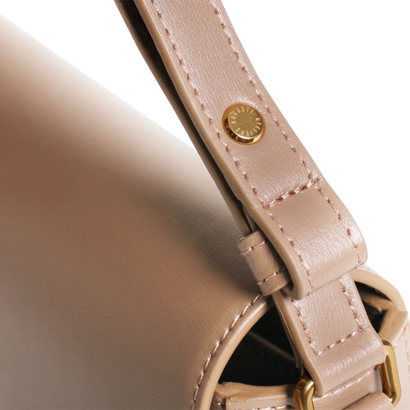 Monceau Baguette - Cuir Box Taupe
