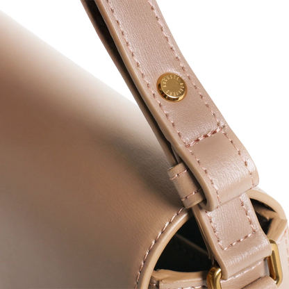 Monceau Baguette - Cuir Box Taupe