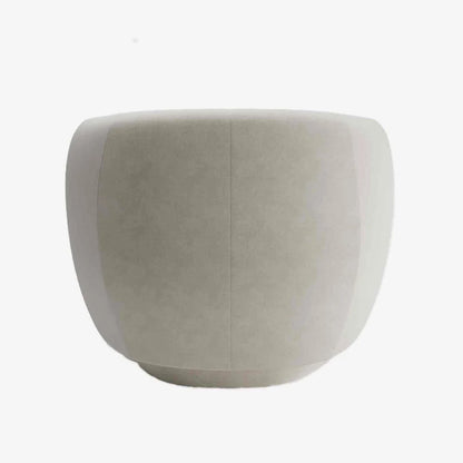Fauteuil en tissu beige Victoria