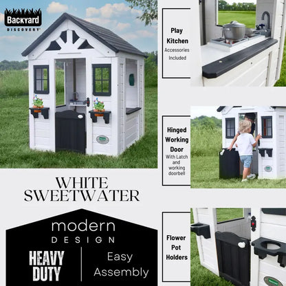 Backyard Discovery Sweetwater Playhouse  White