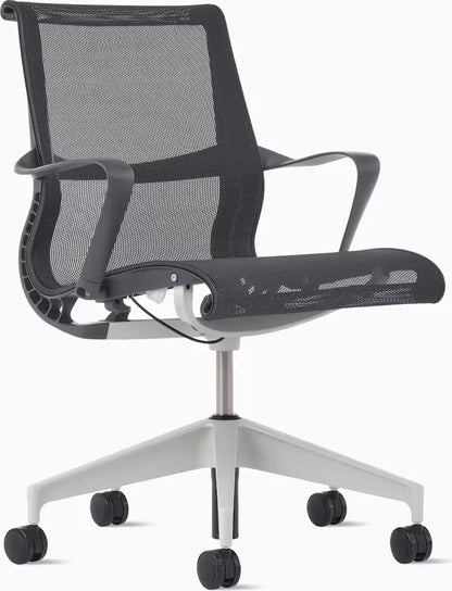 Setu Chair with Armrests  Flexible Kinetic Support &amp; Four-Way Adjustable Arms