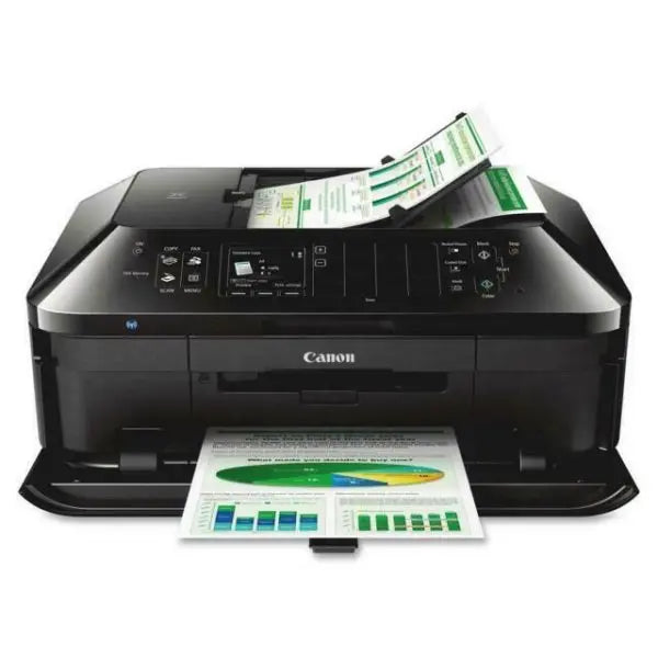 Canon PIXMA MX922 Wireless All-in-One Inkjet Printer  Scanner, Copier, Fax, Duplex Color Printing