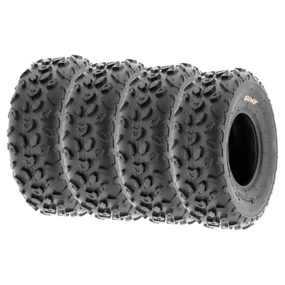 SunF Full set of All Trail ATV UTV Tires 145/70-6 6 PR A014