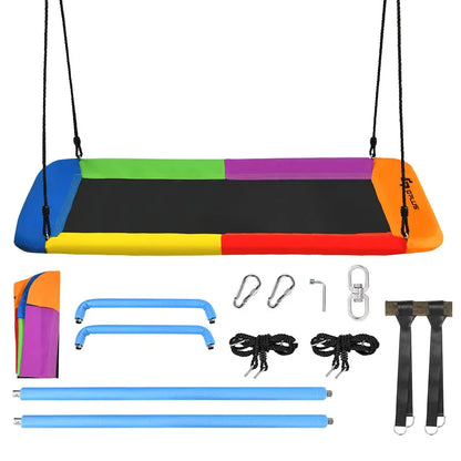 Extra-Large 60-Inch Tree Swing Platform  Heavy-Duty 700 lb Capacity for Kids & Adults