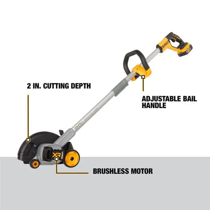 DEWALT 20V MAX Brushless Cordless Edger Kit DCED400M1 from DEWALT