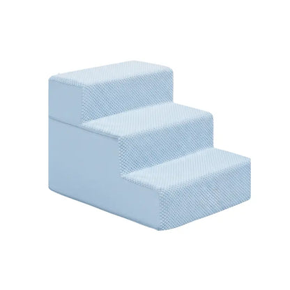 Adjustable Indoor Pet Stairs for Small Dogs  3 to 5 Steps, Lightweight & Non-Slip Surface