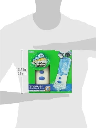 Scrubbing Bubbles Automatic Shower Cleaner Starter Kit, Fresh Scent, 34 oz Spray