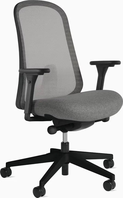 Lino Stackable Office Chair  Minimalist Design with Molded Polypropylene Shell