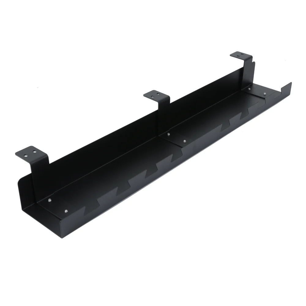 Goulotte horizontale passe-câble pour bureau