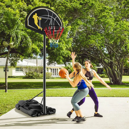 All-Environment Adjustable Basketball Hoop  12-Position Indoor/Outdoor Goal (4.2510 ft)