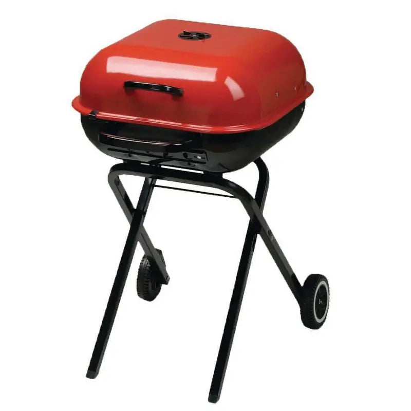 Americana Walk-A-Bout Portable Red Charcoal Grill 4200.0A236