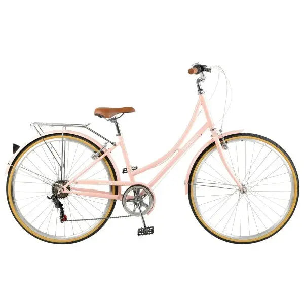 Retrospec Beaumont Step-Through Hybrid Bike  7-Speed Urban Commuter, Classic Styling