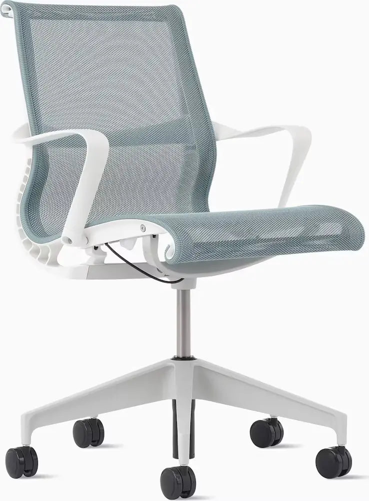 Setu Chair with Armrests  Flexible Kinetic Support &amp; Four-Way Adjustable Arms