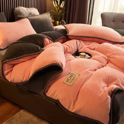 Winter Duvet Cover Set with Ultra-Soft Gentle-Touch Fabric