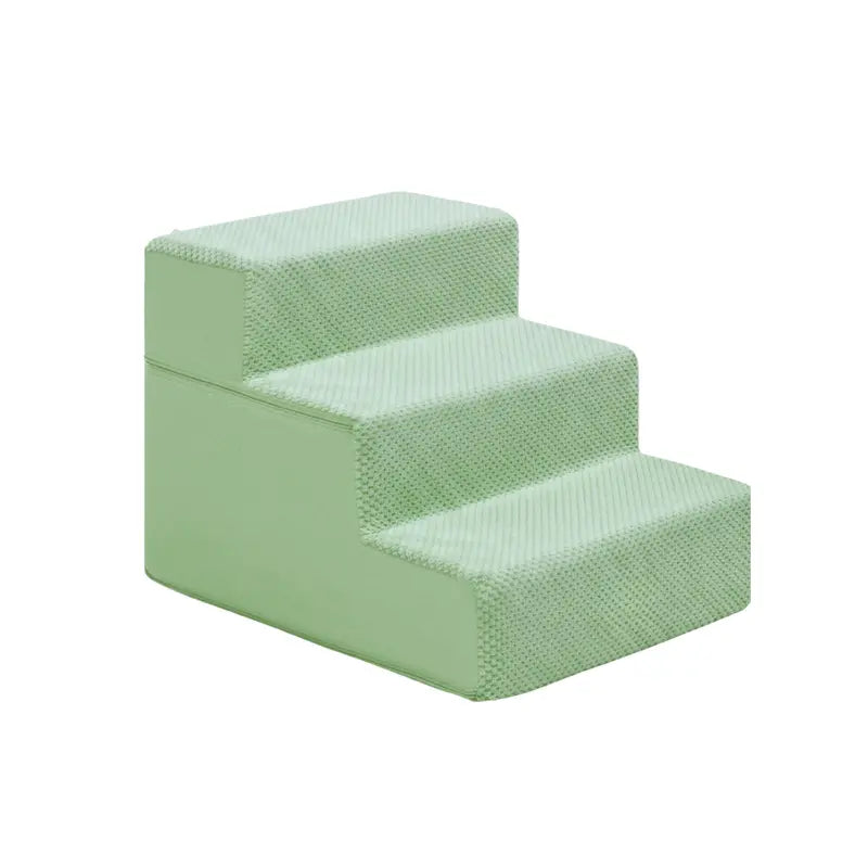 Adjustable Indoor Pet Stairs for Small Dogs  3 to 5 Steps, Lightweight & Non-Slip Surface
