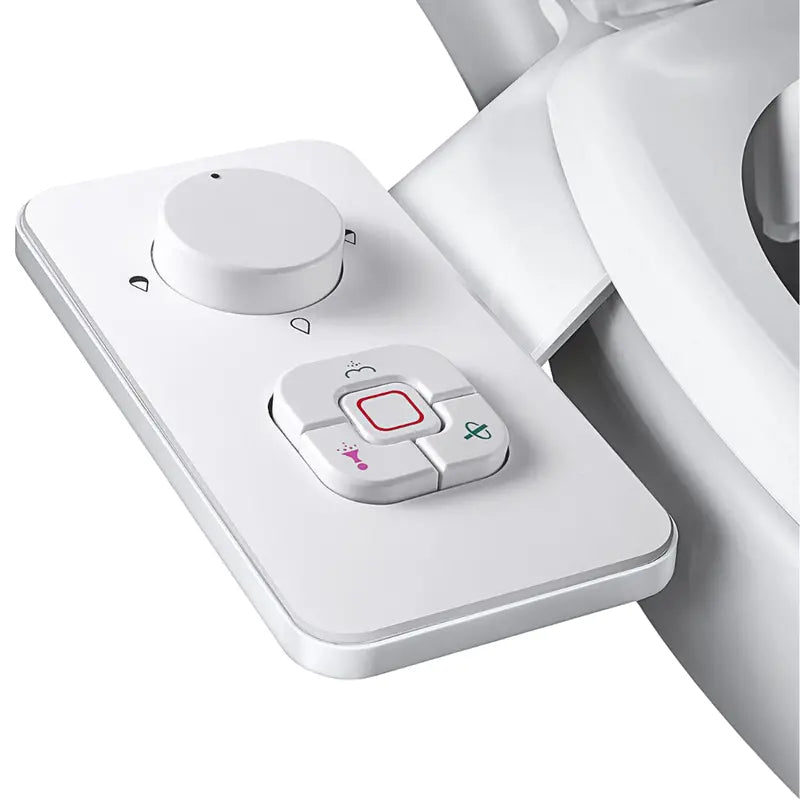Dual-Stream Toilet Bidet Attachment  Adjustable Water Pressure & Ergonomic Mounting