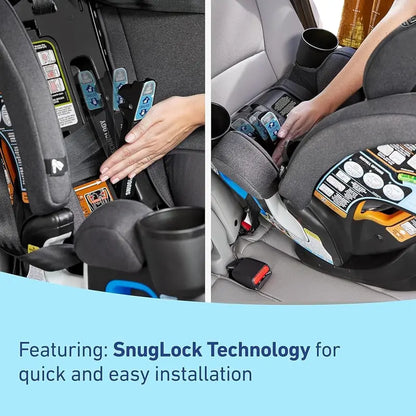 4Ever DLX Convertible Car Seat  4-in-1 Rear-Facing to Booster Design for Ages 010 Years