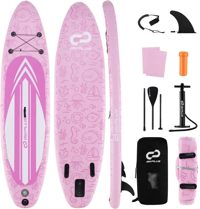 10-Foot Inflatable Stand-Up Paddle Board  Lightweight SUP for Beginners and Recreational Use