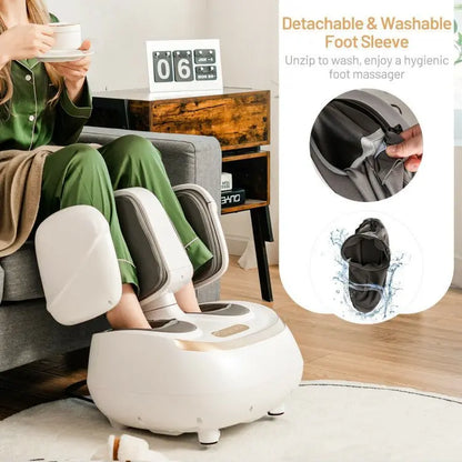 Advanced Shiatsu Foot and Calf Massager with Heating Function