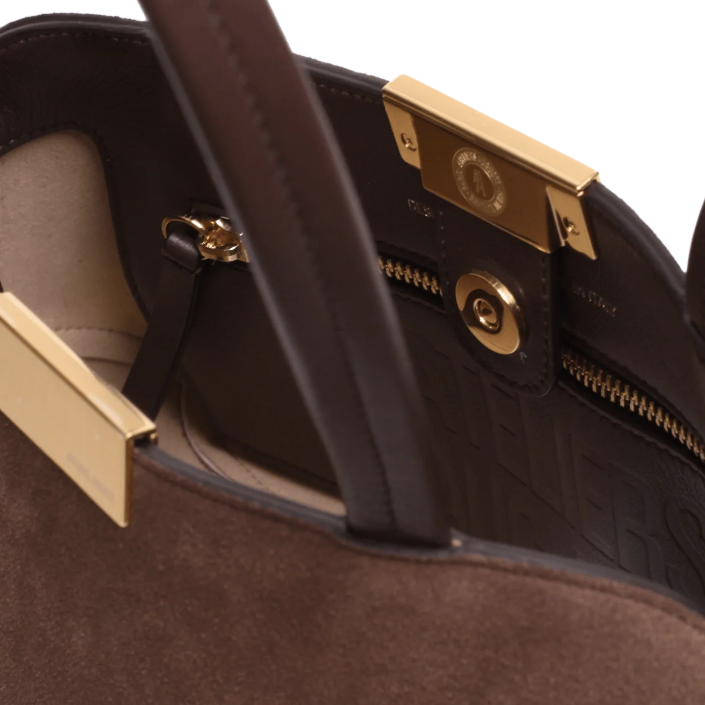 Passy - Cuir Velours Chocolat