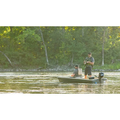 Pelican Intruder 12 ft. Jon Boat  Lightweight Aluminum Fishing Vessel