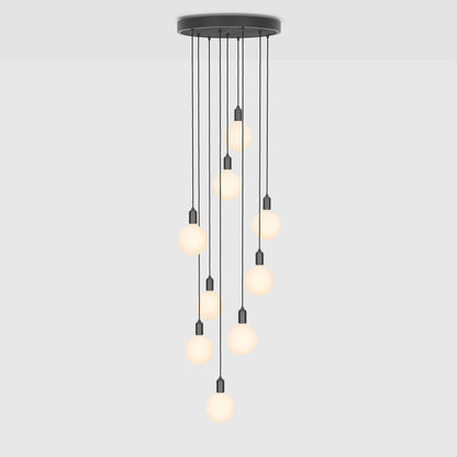 The Original Nine Pendant in Graphite + Sphere IV