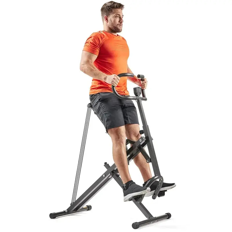 Heavy-Duty Assisted Squat Machine  300 LB Capacity, Adjustable Resistance