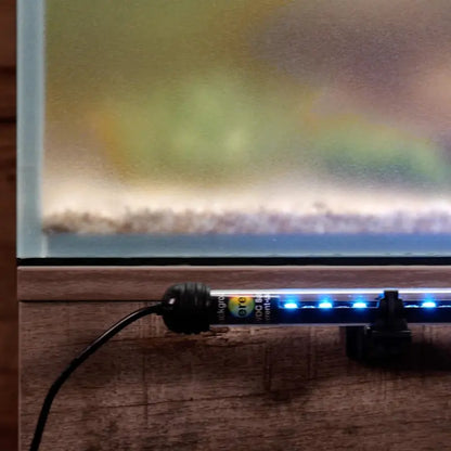 72-Inch Serene Aquarium Experience Kit: LED Light, Frosted Background Film, Audio Speaker & Backlight (Model 4028)