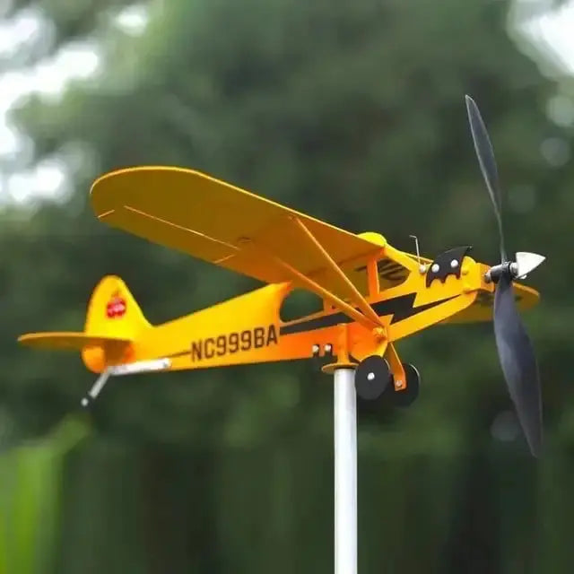 Historic Flight Aviation-Inspired Spinning Wind Sculpture
