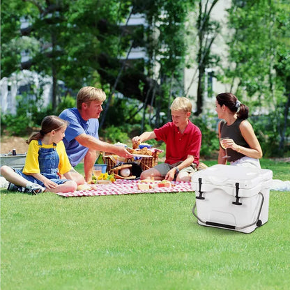 16-Quart Portable Cooler  Insulated Ice Chest for Day Trips and Outdoor Adventures
