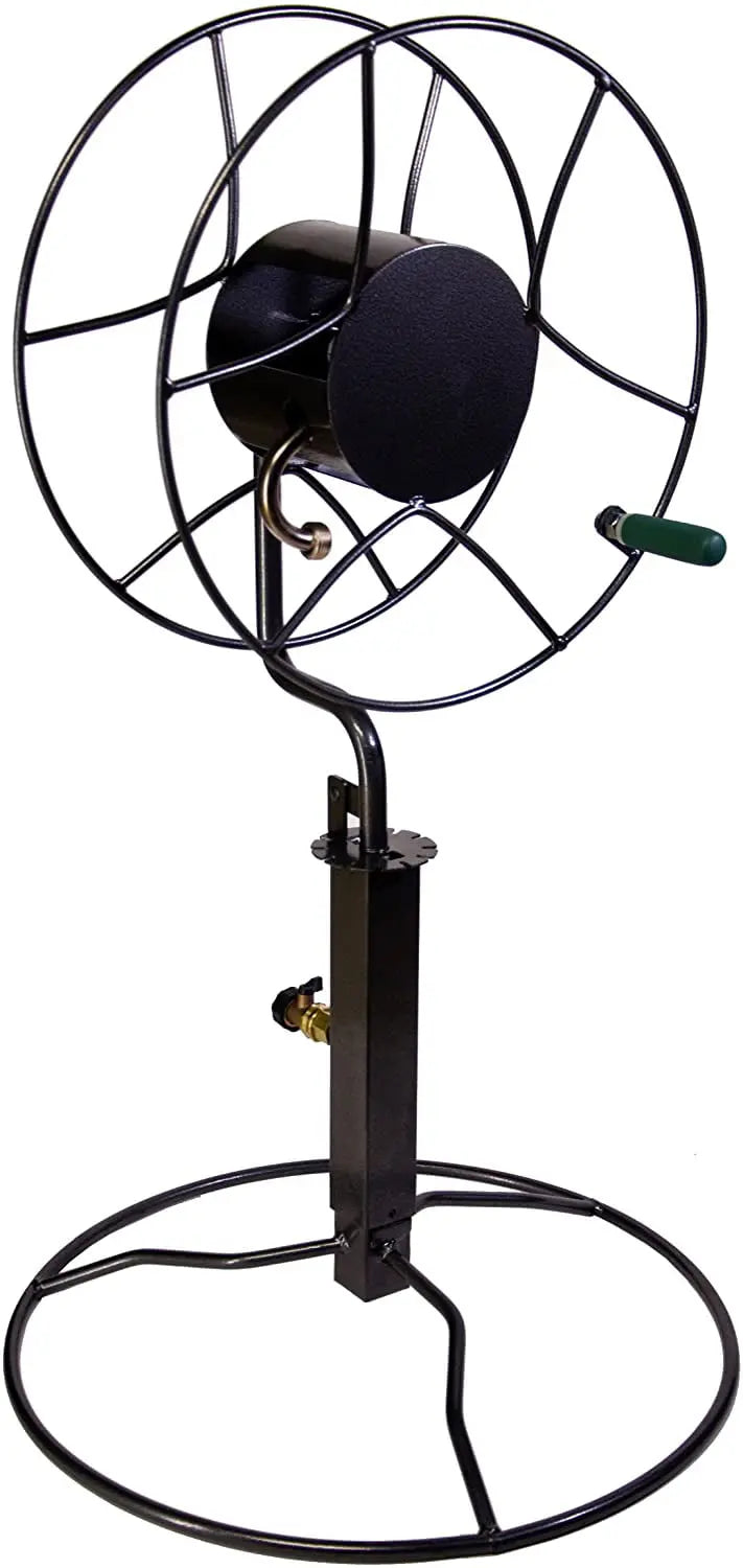 Yard Butler Free Standing Swivel Hose Reel  Water Hose Caddy For Yard or Garden  Outdoor Garden Hose Accessories, Water Hose Reel Rotate 360 Degree, Freestanding Metal Outdoor Water Pipe Stand