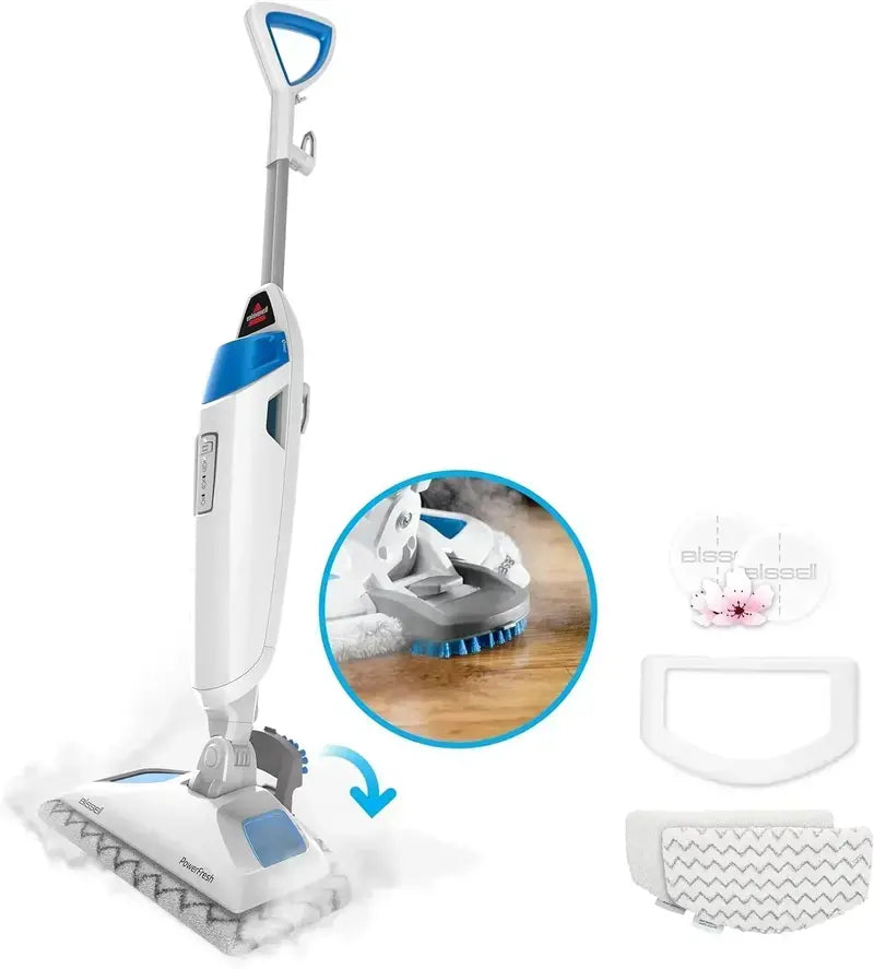Power Fresh Natural Sanitizing Steam Mop for Tile, Hardwood, and Laminate Flooring
