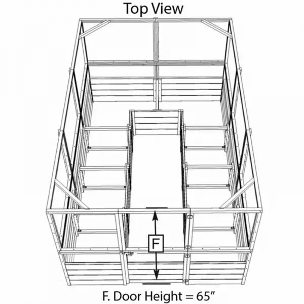 Deer-Resistant Cedar Raised Garden Bed Kit  8′ x 8′ x 20″ Complete Assembly System