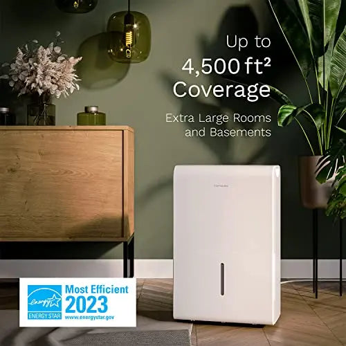 hOmeLabs 4500 Sq. Ft Energy Star Dehumidifier   Ideal for Large Rooms and Home Basements