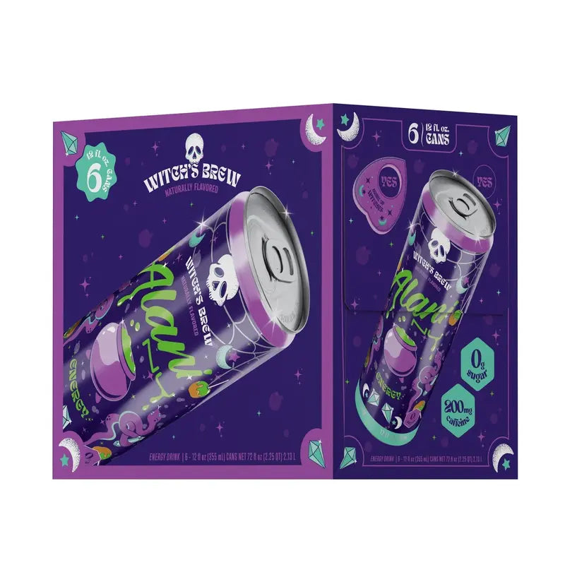 Witch’s Brew Sugar-Free Energy Drink  12-Fl-Oz Cans, 6-Count