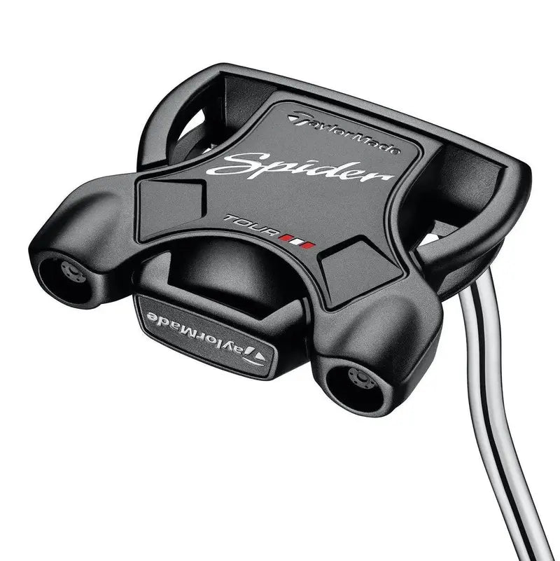 TaylorMade Spider Tour Black Putter  Double Bend Shaft for Precision Putting