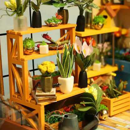 Rolife Flower House Miniature DIY Kit