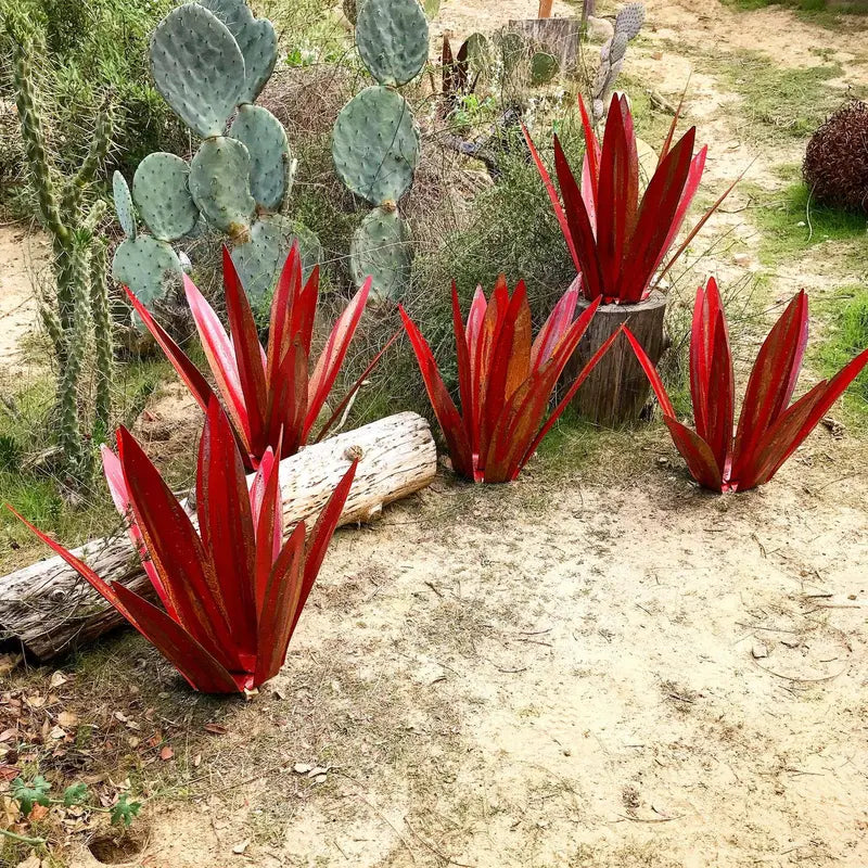 Eternal Agave Rust-Resistant Metal Sculpture  Indoor/Outdoor Art Piece
