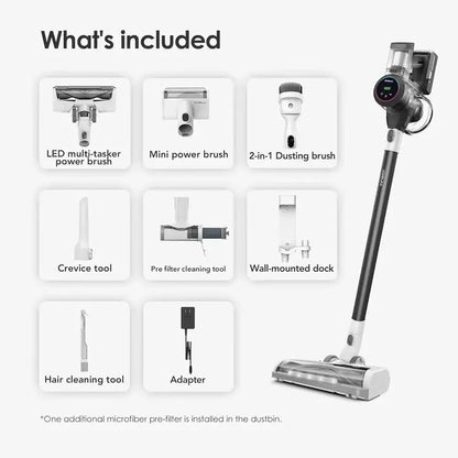 Lightweight Cordless Stick Vacuum — Smart Handheld Cleaner with Strong Suction