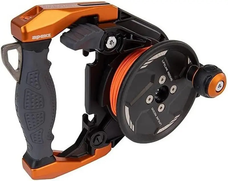 Ascend 30m Lifeline Reel  Durable Safety Line, Orange